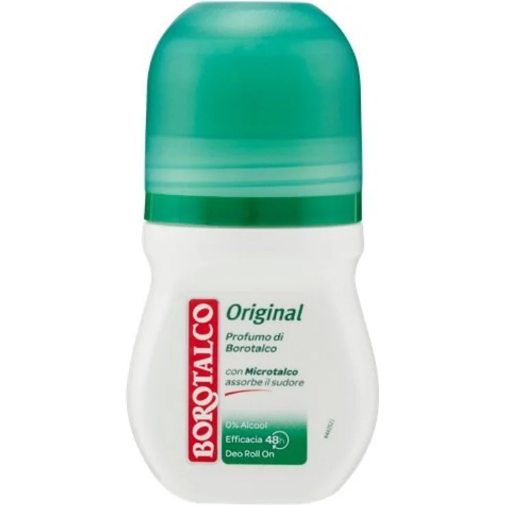 Borotalco Original Deoroller 50 ml, Antiperspirant für Unisex, langanhaltender Schutz gegen Schweißgeruch, alkoholfrei – Bild 3