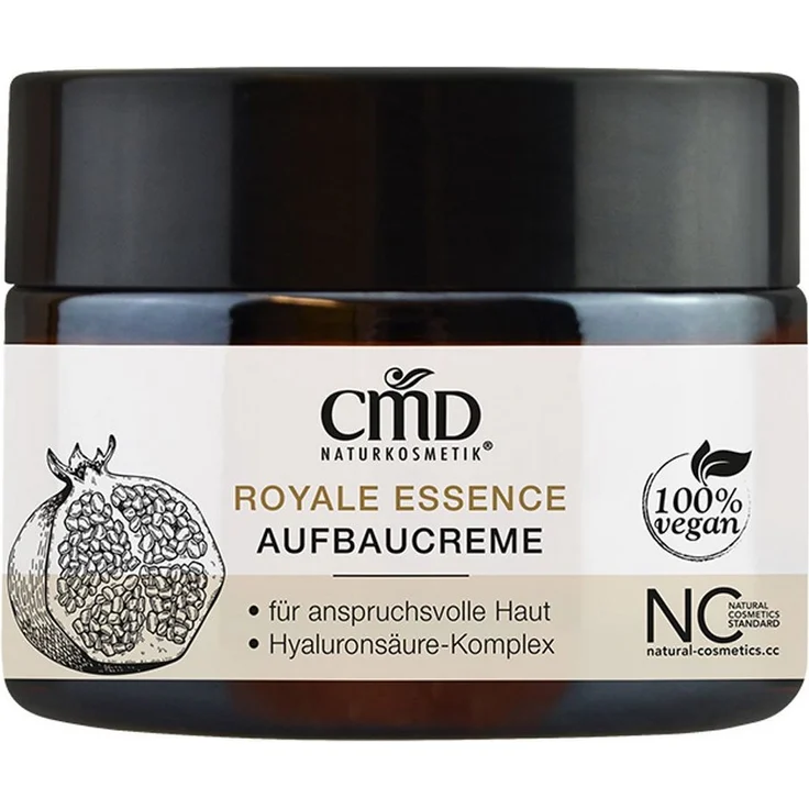 CMD Naturkosmetik Gesichtspflege Royale Essence, 50 ml, mit Orangen-Extrakt und Hyaluronsäure