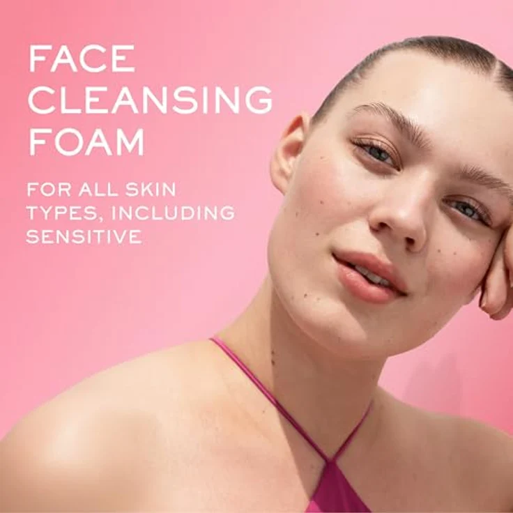 NUXE Very Rose Light Cleansing Foam 150 ml, sanfter Reinigungsschaum mit Rosenextrakt, für alle Hauttypen – Bild 2