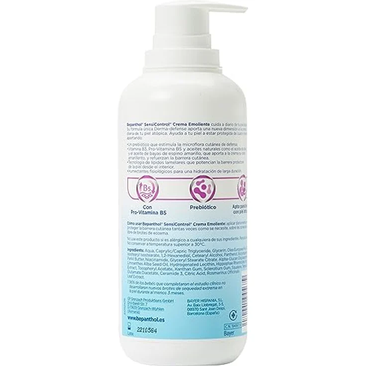 Bepanthol Bepanthol Sensicontrol Creme 400 ml  – Bild 3