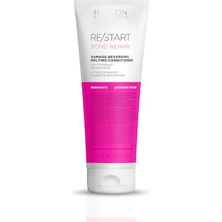 REVLON PROFESSIONAL RE/START Bond Repair, Damage Reversing Melting Conditioner, 200 ml, vegane Spülung zur Reparatur von Haarschäden, entwirrend und pflegend, 4-in-1-Technologie