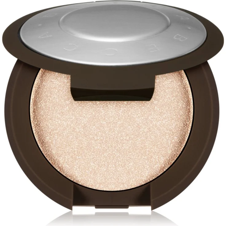 Smashbox x Becca Shimmering Skin Perfector Pressed Highlighter, Rose Quarz, 7 g, Highlighter mit reichhaltiger Pigmentierung und intensivem Glow