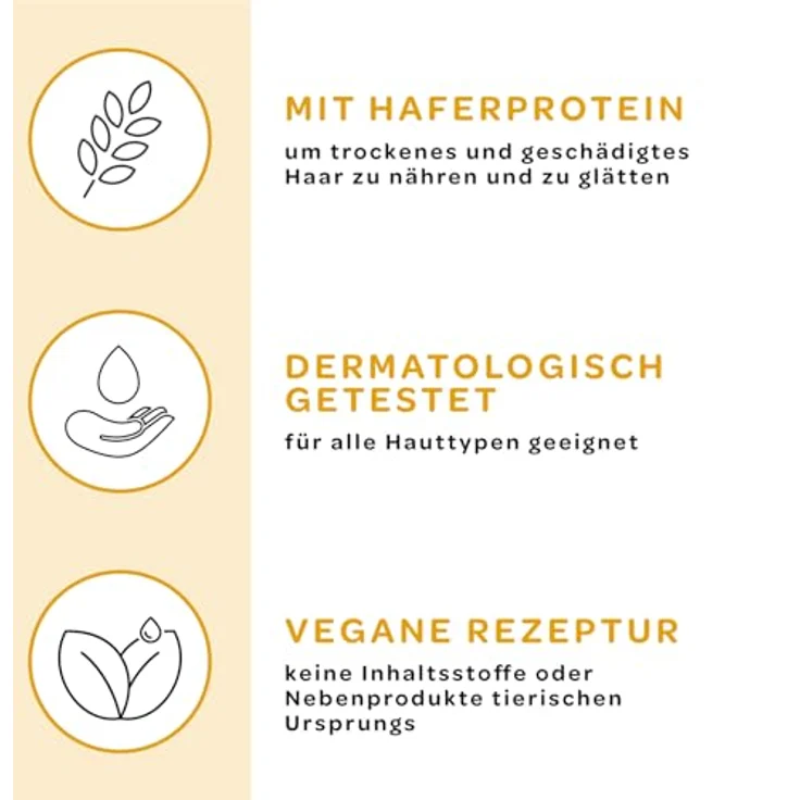by Amazon Reparatur- und Pflegeconditioner, 2 x 300 ml für trockenes und beschädigtes Haar, vegane Formel ohne Silikone und Mikroplastik – Bild 4