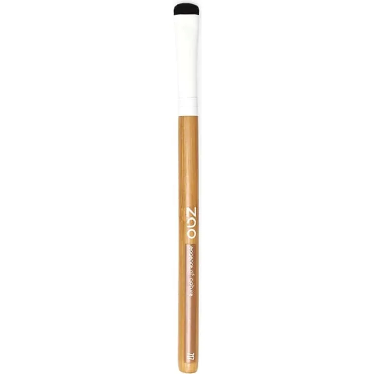 ZAO Bamboo Lash Brush, Make-up-Zubehör mit synthetischem Haar und nachhaltigem Griff, 1 Stk.