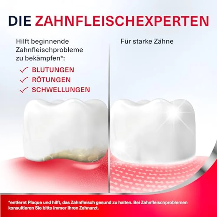 Parodontax Original Zahnpasta, 4x75ml, reduziert Zahnfleischbluten, hilft bei Plaqueentfernung, enthält Fluorid – Bild 3