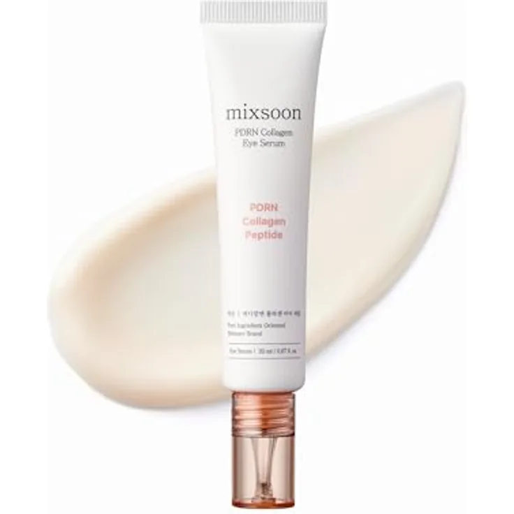 Mixsoon PDRN Kollagen Augenserum, 20ml - Anti-Aging Pflege mit hautverjüngendem PDRN, hergestellt in Südkorea