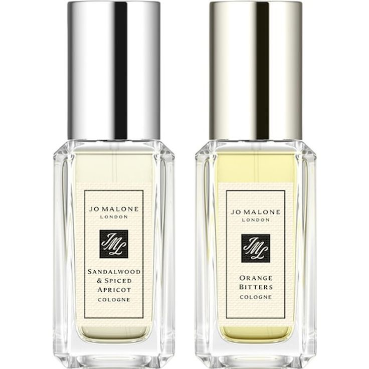 Jo Malone London Cologne Festive Duo, Herrendüfte Set mit Sandalwood & Spiced Apricot und Orange Bitters, 2 x 9 ml