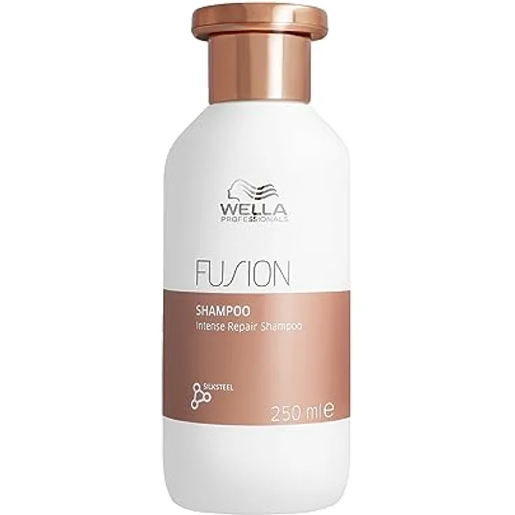 Wella Professionals Fusion Intense Repair Shampoo - Tiefenreinigung für kaputtes Haar - Haarshampoo für bessere Kämmbarkeit - 250 ml