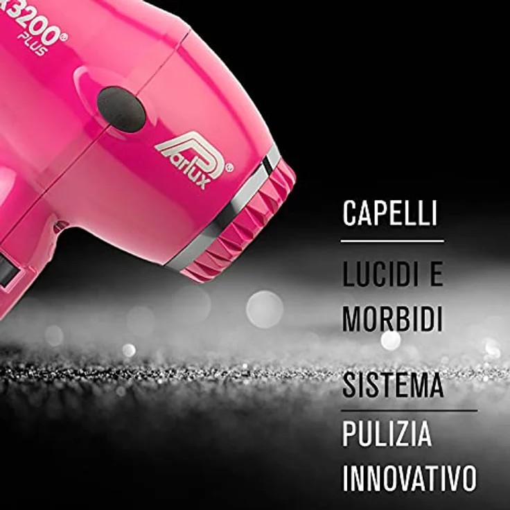 Parlux Profi-Ionen-Haartrockner Föhn Advance Light Ionic & Ceramic, stark 2200 Watt, leicht und kompakt, für alle Styles und Haar-Typen, pink – Bild 6