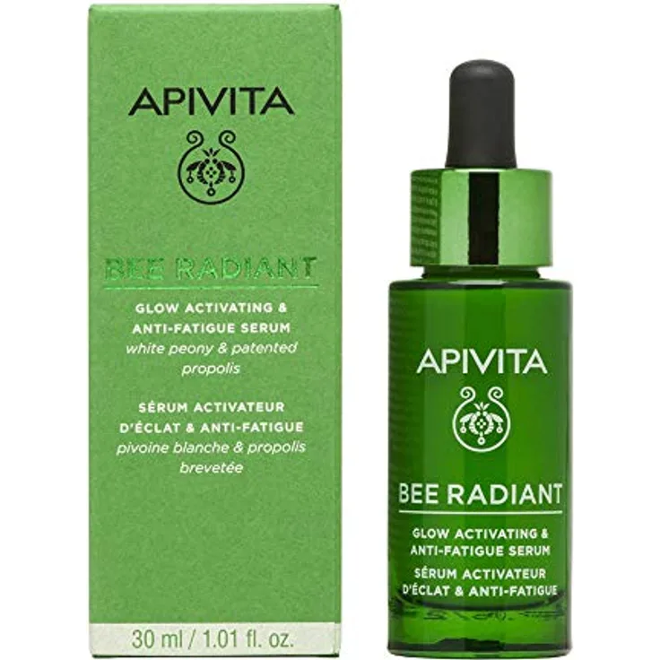 Apivita Face Care Bee Radiant Age Defense Illuminating 30 ml, für alle Hauttypen geeignet, Anti-Aging