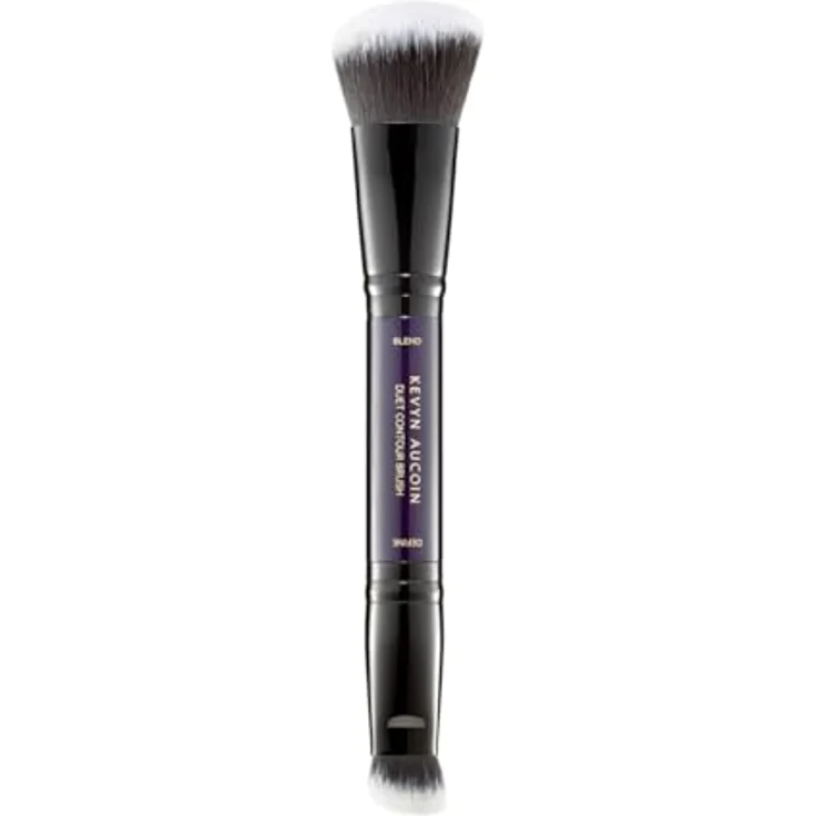 Kevyn Aucoin Women's The Duet Contour Pinsel, 1 Stück - Doppelendiges Design, präzise Platzierung und Mischfunktion, aus weichem Kunsthaar – Bild 1