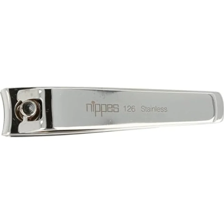 Nippes Nagelknipser 60 mm vernickelt, für feste & harte Nägel, 60 mm, aus rostfreiem Stahl – Bild 2