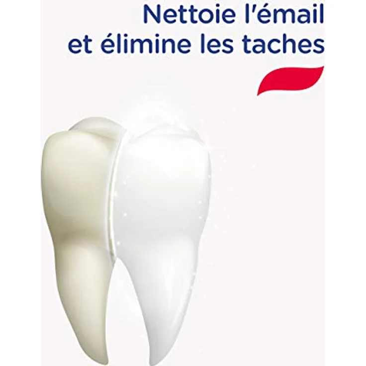 Signal Zahnpasta Weißes System, natürliches Weiß, Emaille, wiederaufbereitet, 75 ml Tube – Bild 4