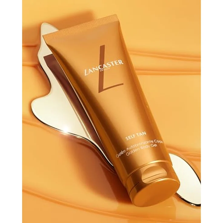 Lancaster Self Tan Golden Body Gel 125 ml - Mit Koffeinextrakten für straffe, gesunde Haut und tropisch-frischem Duft – Bild 2