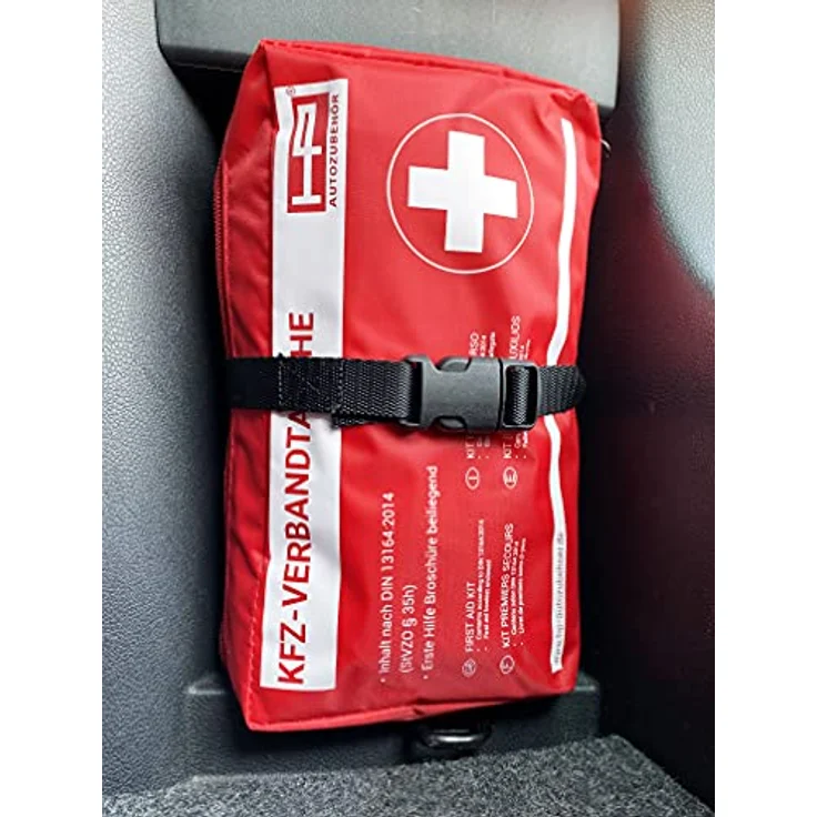 HP Autozubehör 10039 KFZ-Verbandtasche Rot Verbandtasche (L x B x H) 22.5 x 14 x 6.5cm - Preisvergleich – Bild 4