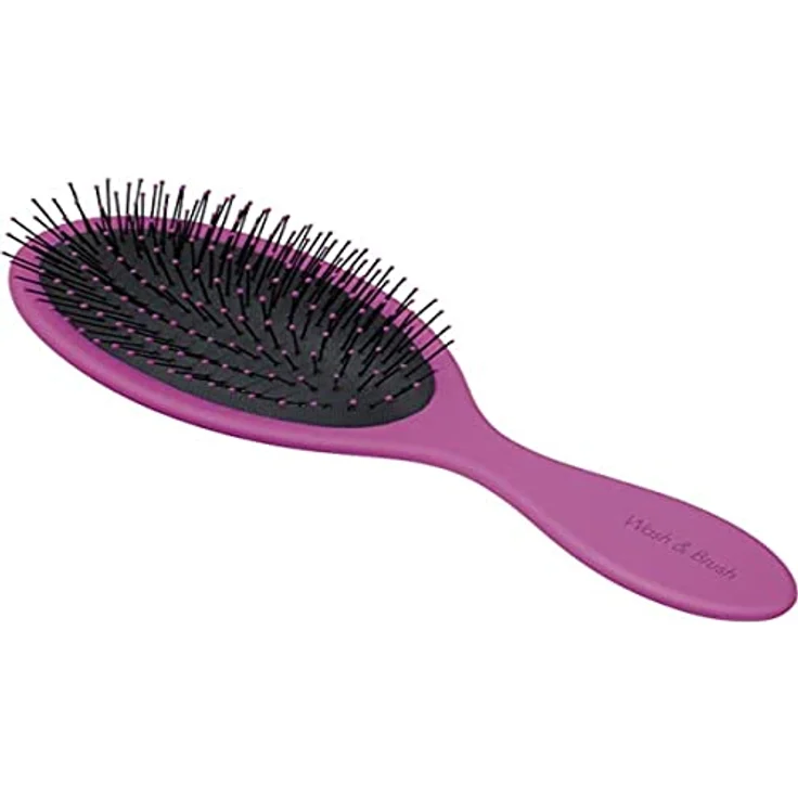 Clauss Wet & Brush Haarbürste, Mit Soft Touch-Griff, Grün/Schwarz – Bild 1
