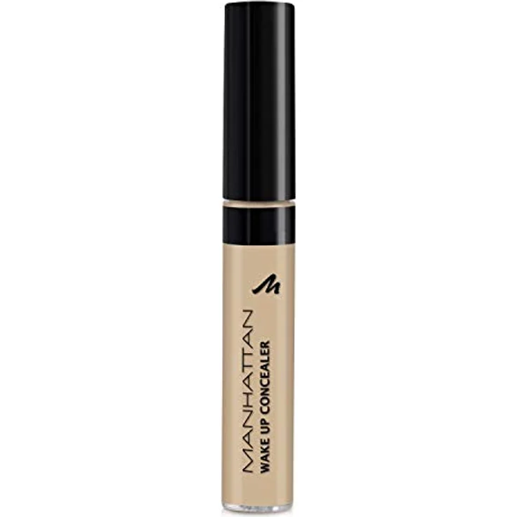 Manhattan Wake up Concealer, Flüssig Concealer zum Abdecken von Augenringen und Rötungen, Farbe True Ivory 3, 1 x 7ml – Bild 1