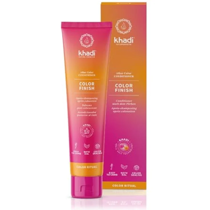 khadi Color Ritual After Color Conditioner Color Finish 150 ml, Pflege für brillantes Farbergebnis und sofortige Kämmbarkeit – Bild 1