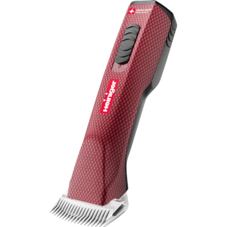 Heiniger Opal Xtend, Schermaschine mit 2 Geschwindigkeitsstufen, 240 Min. Akku-Laufzeit, ergonomisches Design, inkl. Transportkoffer und Zubehör