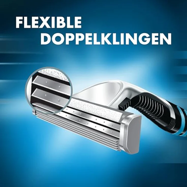 Gillette Sensor Excel Herren Rasierklingen, 10er Packung – Bild 3