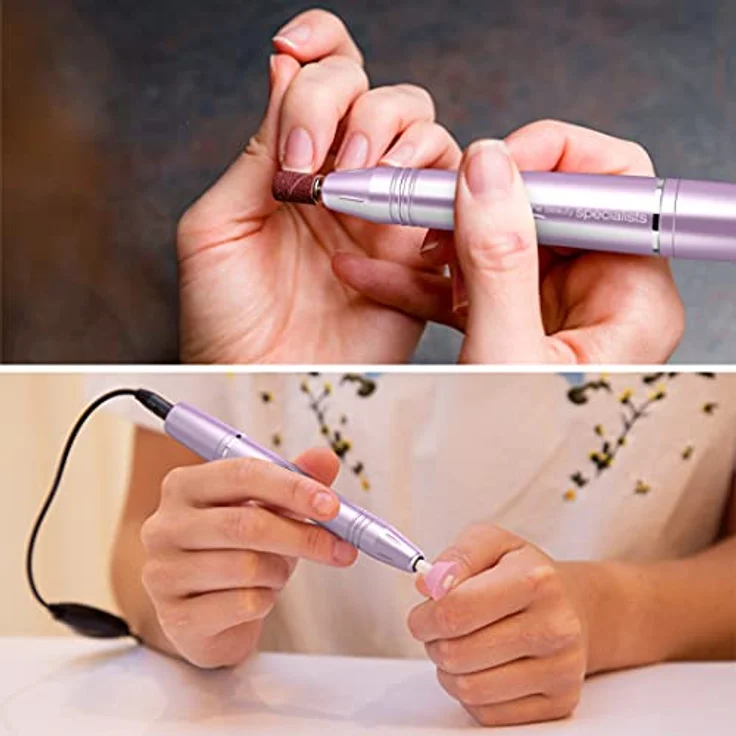 Rio Nagelpflegegerät, Nagelpflege Set - Aufrauhen, Hornhautentfernung, Kürzen, Glätten, Feilen, Reinigen, Polieren – Bild 2