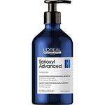 L'Oréal Professionnel Paris Reinigungs- und Dichtungs-Shampoo, für verdünntes Haar, dickes Haar, mit Magnesium, Purifier & Bodifier, Serioxyl Advanced, 500 ml