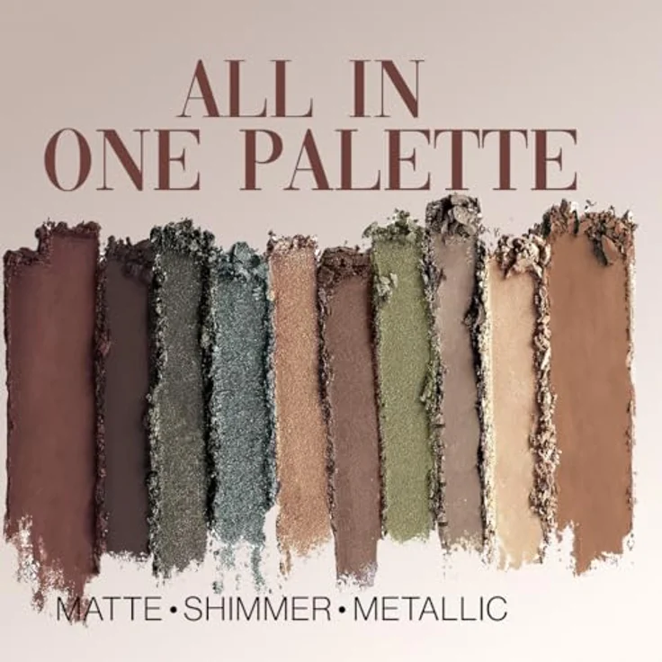 Wet 'N' Wild Augen Make-up Lidschatten Palette Make-up 10 hochpigmentierte Farben - Mix aus Schimmer + Matt in einer Lidschattenpalette 21,8 g – Bild 10
