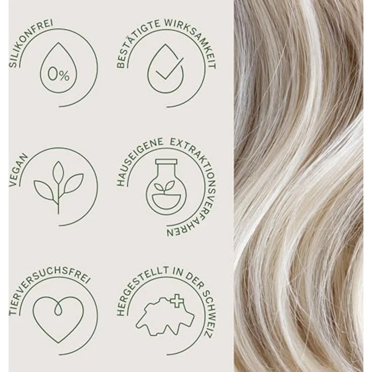 RAUSCH Silberglanz-Shampoo mit Salbei, 200 ml für strahlenden Glanz und Pflege – Bild 4