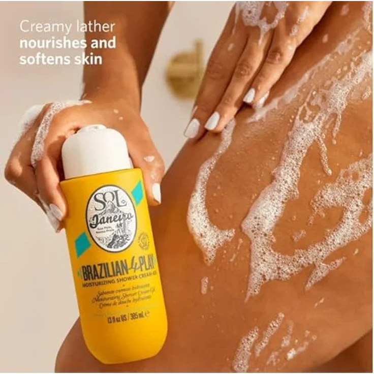 SOL DE JANEIRO Brazilian 4 Play Moisturizing Shower Cream-Gel, 400ml – Bild 4