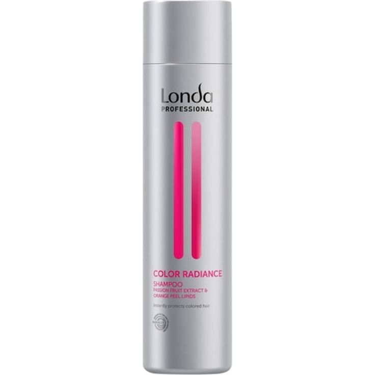 Londa Professional Color Radiance Shampoo, 1000 ml für coloriertes Haar mit Passionsfrucht-Extrakt und Orangenschalen-Lipiden, Farbschutz