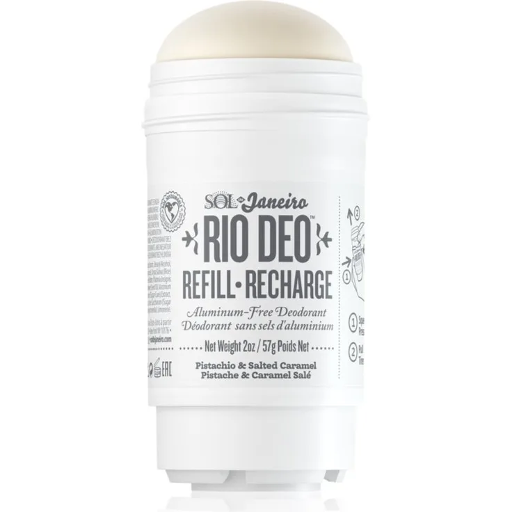 Sol de Janeiro Rio Deo, festes Deo ohne Aluminiumsalze, 57 g, vegan und alkoholfrei