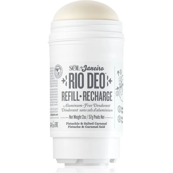 Sol de Janeiro Rio Deo, festes Deo ohne Aluminiumsalze, 57 g, vegan und alkoholfrei