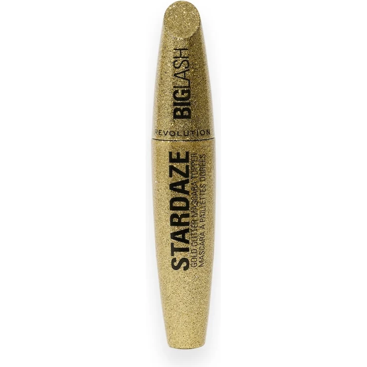 Revolution Glitter Topper Mascara Stardust Gold, 9 g mit glitzerndem Effekt