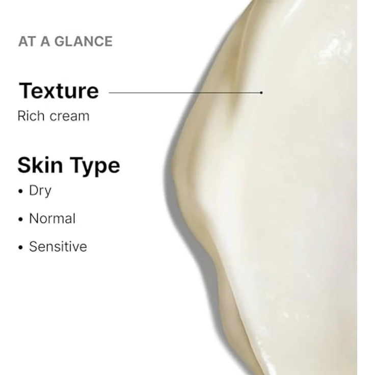 SkinCeuticals Moisturize Emollience, Gesichtscreme für normale bis trockene Haut, 60ml, alkoholfrei, parfümfrei, zieht schnell ein – Bild 2