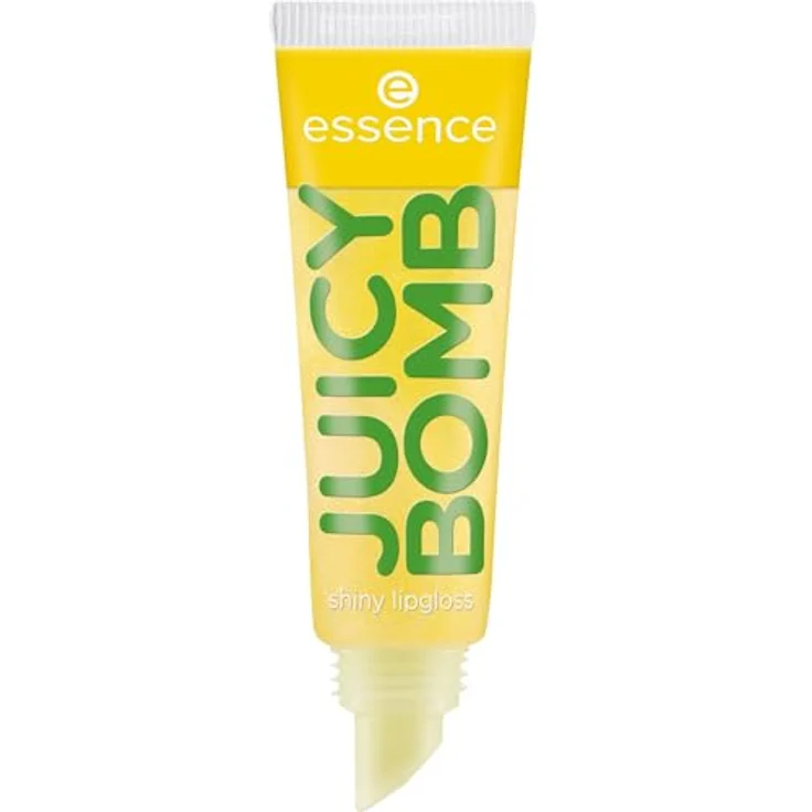 essence cosmetics JUICY BOMB shiny lipgloss, Nr. 106, Gelb, Ultra-glänzend, fruchtiger Duft, vegan, 1er Pack (10ml) – Bild 1