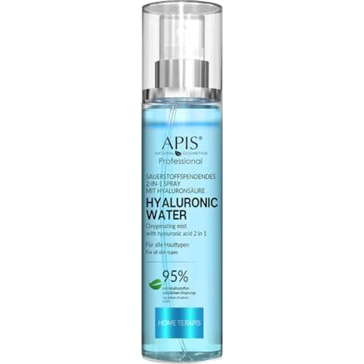 Apis Natural Cosmetics APIS HOME TERAPIS Gesichtsnebel mit Hyaluronsäure und Aloe-Extrakt, 150ml, für alle Hauttypen – Bild 1