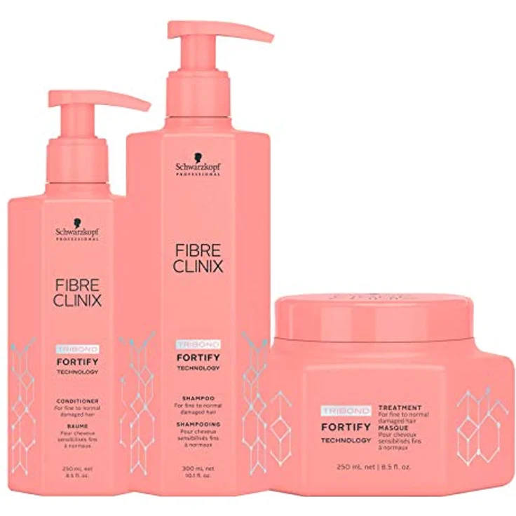 Schwarzkopf Professional Fibre Clinix Fortify Shampoo 300 ml – Bild 2