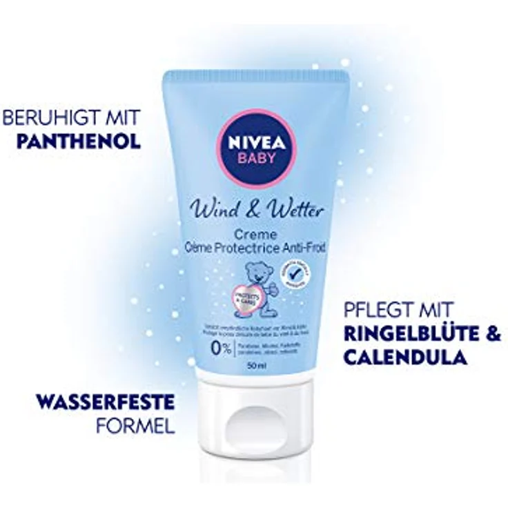 Nivea Baby Wind & Wetter Creme 50ml Day Cream for Kids – Bild 2