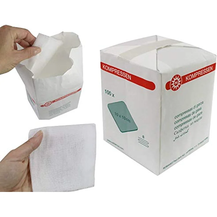 Nobamed Paul Danz Sofort-Kälte 10x10 cm unsteril 8fach 100 St. – Bild 6