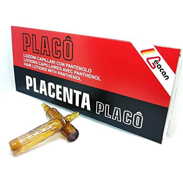 Placenta Placo Ampullen, gegen Haarausfall, intensive Behandlung, 12 x 10 ml – Bild 5