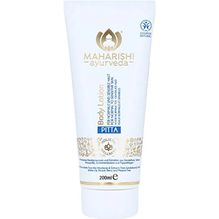 Maharishi Ayurveda Pitta Body Lotion Ayurveda Dermatologisch allergologisch getestet 200 ml Lotionspaket von 1
