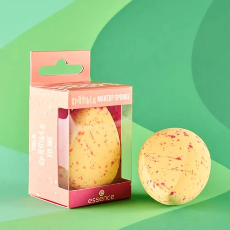 essence cosmetics MY ARTSY DROPS makeup sponge, Make-up Schwämmchen, Nr. 01, Mehrfarbig, vegan, Nanopartikel frei – Bild 3