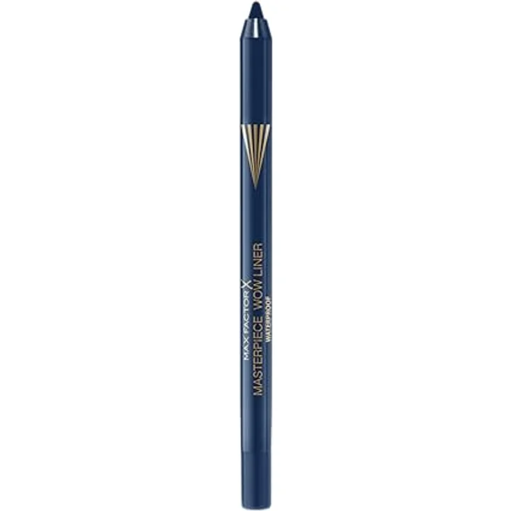 Max Factor Masterpiece Wow Liner Waterproof, Eyeliner in Dark Navy, 1.2 g, wasserfest, präzise Linienführung – Bild 1