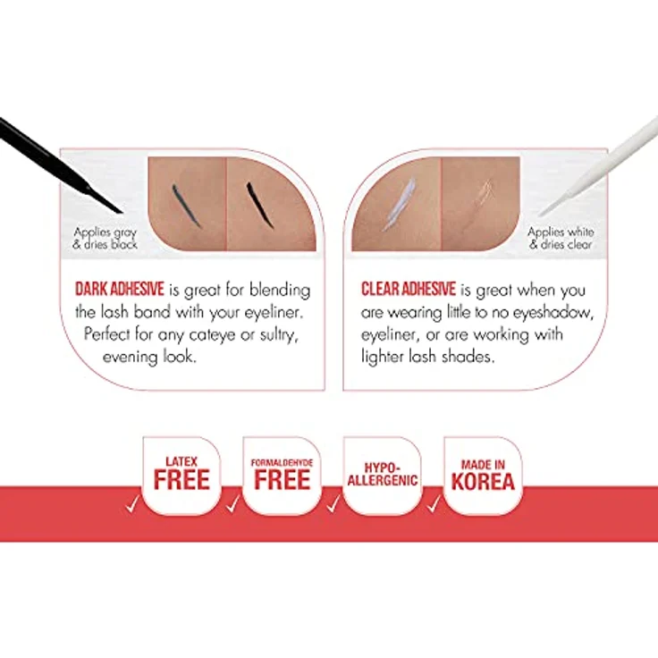 Ardell Duo 2-in-1 Brush-On Striplash Adhesive Kleber für falsche Wimpern mit Pinsel 5 g – Bild 7