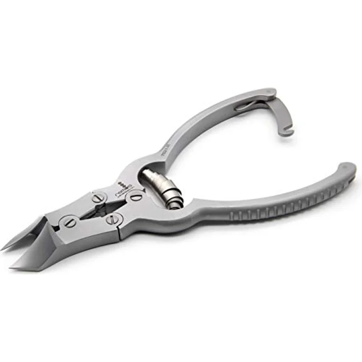 REMOS Profi Nagelzange/Kopfschneider, Edelstahl 16 cm, ergonomisch mit zwei Spitzen für präzisen Schnitt – Bild 2