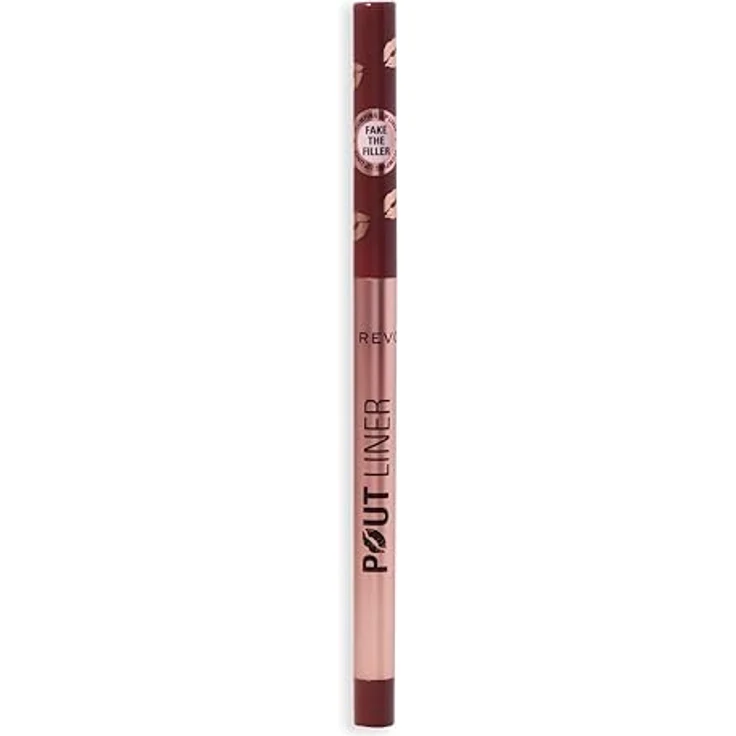 Revolution Pout Bomb Plumping Lip Liner, aufpolsternder Lipliner in Cookie Warm Brown, 0,2 g – Bild 7