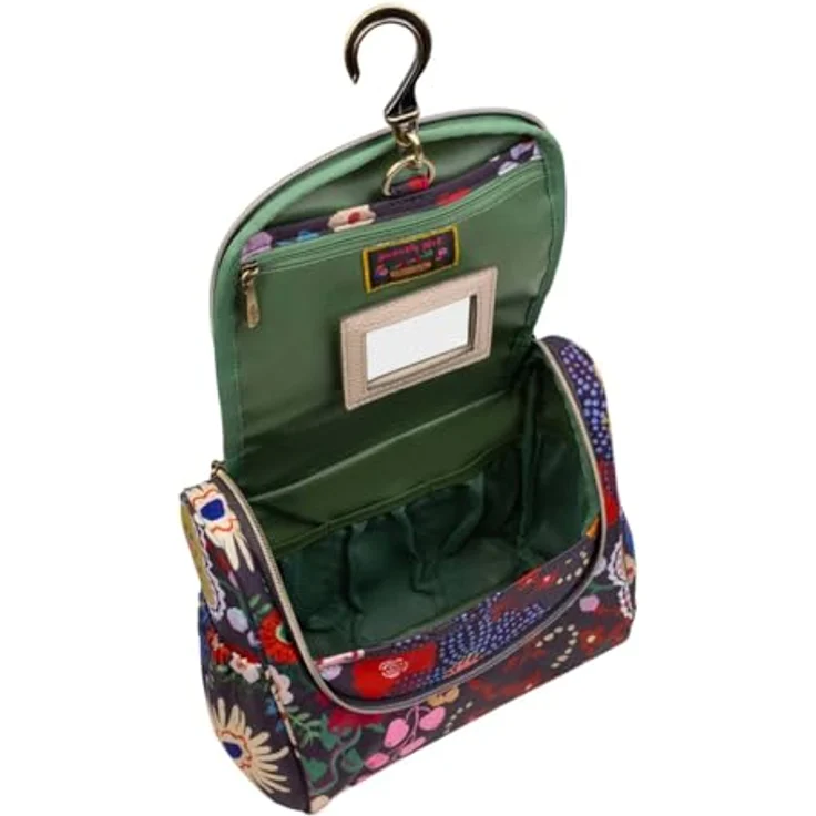 Oilily Kosmetiktasche Cathy Travel Kit mit Haken, Großer Stauraum, Robustes Material, Bunt – Bild 4