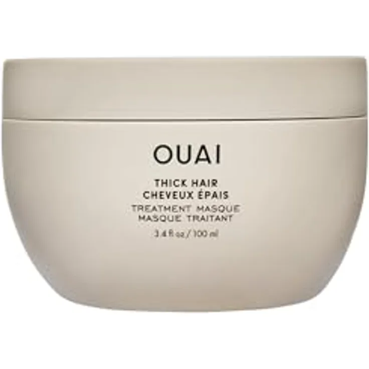 Ouai Thick Hair Treatment Masque, Haarmaske für dickes Haar mit Shea- und Illipe-Butter, 100 ml