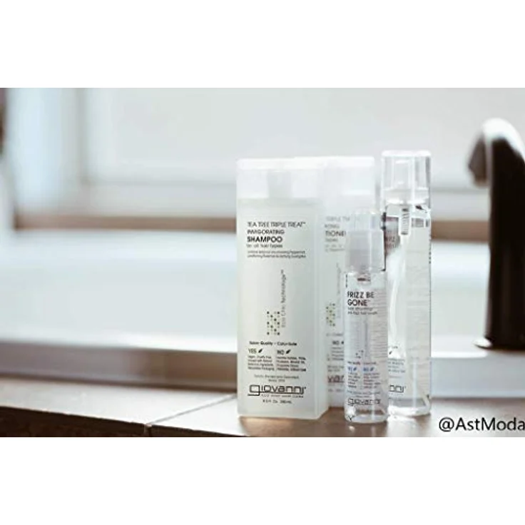 Giovanni Tea Tree Triple Treat Shampoo 710ml, erfrischendes Shampoo mit biologischen Ölen für kräftiges und gepflegtes Haar – Bild 8