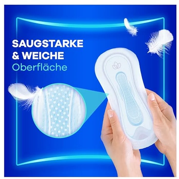 Always Ultra Binden Damen Gr. 1, Normal, ultradünn, super absorbierend, 136 Stück (4 x 34 Binden) ohne Flügel, dermatologisch getestet – Bild 5